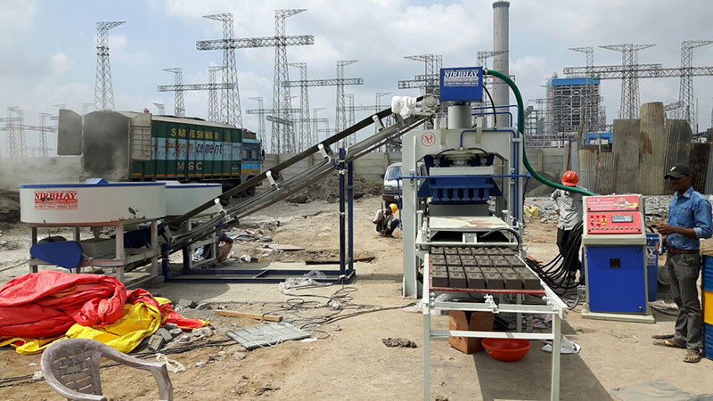 Manufacturer of Fully Automatic Fly Ash Bricks Machine in Morbi Gujarat India