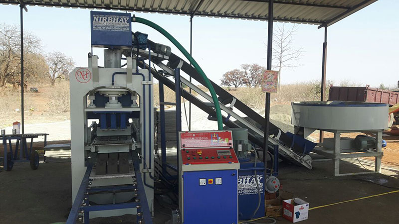 Manufacturer of Fully Automatic Fly Ash Bricks Machine in Morbi Gujarat India